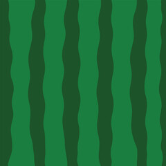 Seamless dark green watermelon rind pattern with bold stripe contrast, perfect for realistic fruit textures, tropical summer designs, textile prints, and food-themed surface decoration.