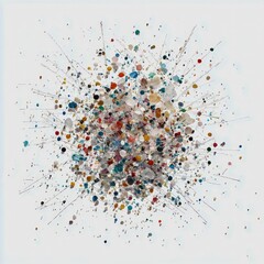 sharp focused microplastics