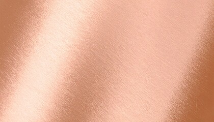 Brushed Rose Gold Metal Texture