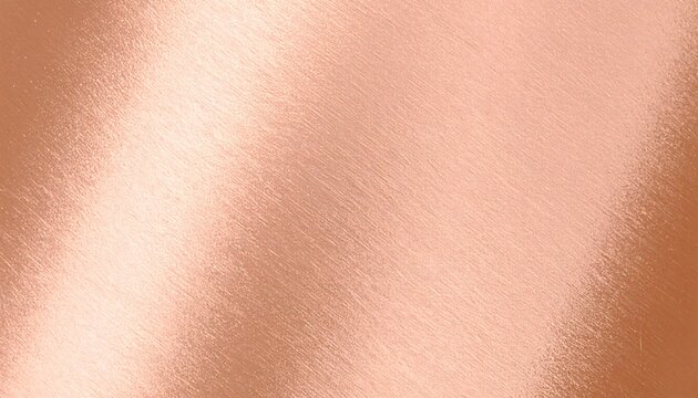 Brushed Rose Gold Metal Texture