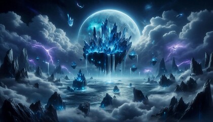 Skybound Crystal Archipelago”