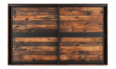 Stylish sliding barn door installation modern bedroom home decor rustic environment interior view transforming space