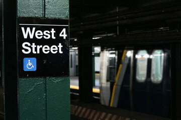 subway station sign