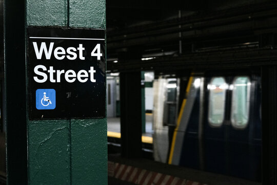 subway station sign