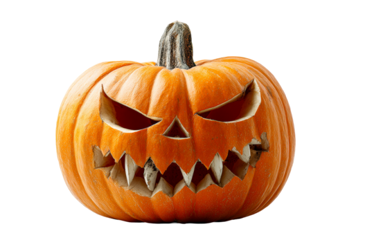 Jagged toothed pumpkin for Halloween