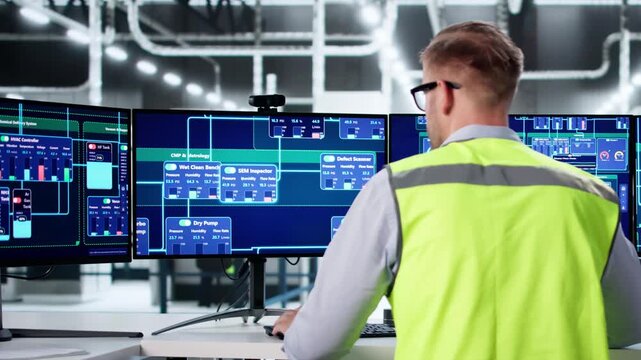 Industrial Plant SCADA Technology For Process Control