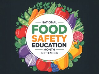 National food safety education month campaign promoting healthy eating and safe food practices