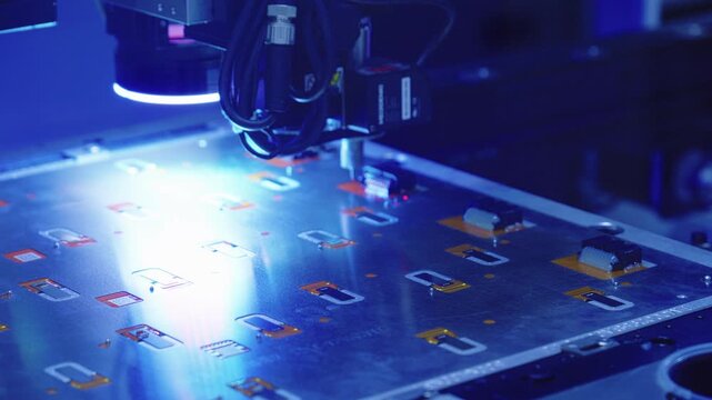 FPC flexible circuit board automated production process