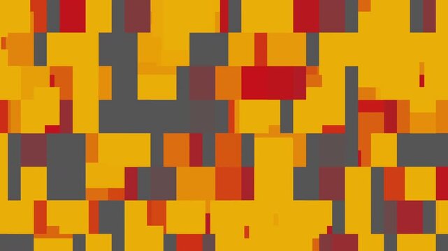 Beautiful, charming, colorful alternating checkered pattern background. 3D animation