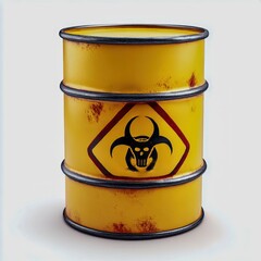 barrel of radioactive waste