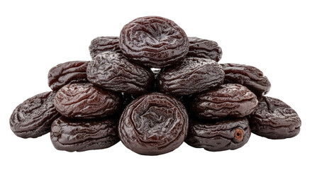 Isolated Prunes Pile