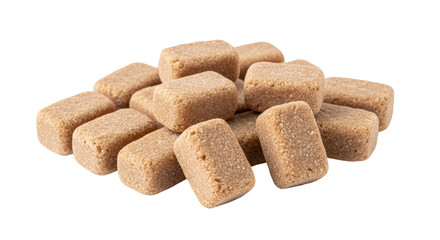 Isolated Caramel Candies