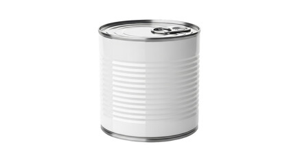 Isolated Tin Can