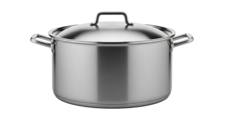 Isolated Pot with lid