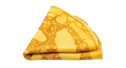 Isolated Folded Crepe