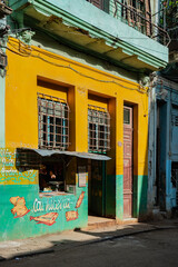 Naklejka premium Havana meat shop