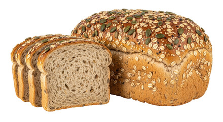 Isolated Seeded Bread