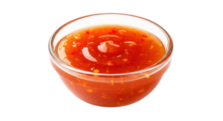 Isolated Sweet Chili Sauce