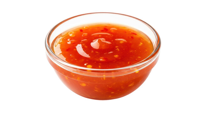 Isolated Sweet Chili Sauce