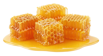 Isolated honeycombs with honey