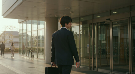 Fototapeta premium 忙しく仕事に追われる新社会人