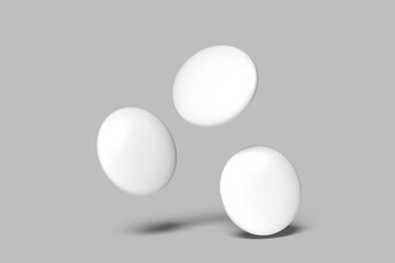 realistic pin badge blank mockup