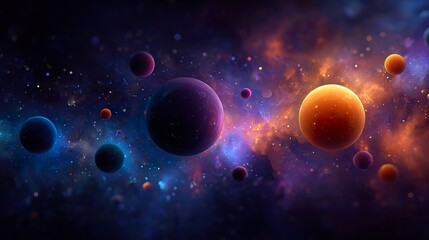Vibrant planets in deep space