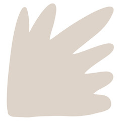 Serene neutral mountain peaks abstract design evokes calm and natural beauty for modern decor