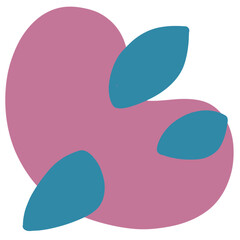 Vibrant abstract shapes create modern, dynamic design perfect for creative projects and branding