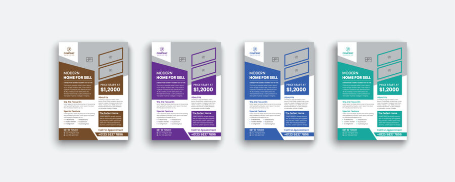Homes for sale, Real estate listing. Flyer template, Editable flyer, Real estate flyer vector, Open house flyer, Modern flyer design, Elegant property flyer, For sale flyer, Rental property flyer.