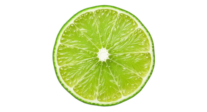 Isolated Lime