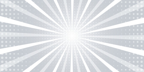 Ray sun light. Sunburst background. Radial circle line. Pattern starburst. Comic beam lines. Sun effect rays. Abstract firework. Concentration stripe. Cartoons lightning style. Vector illustration