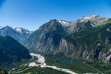 vista subiendo a col de sarenne