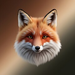 Obraz premium Red Fox Vulpes – Beautiful Fox Photography, Wild Fox Closeup, Stunning Red Fox Portrait, Nature and Wildlife Images, Elegant Fox in Natural Habitat