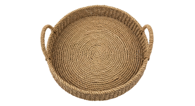 Isolated Woven Tray