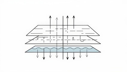 Layered overlay and data transmission
