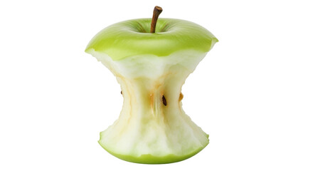 Isolated Apple Core