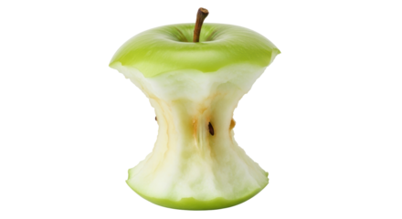 Isolated Apple Core