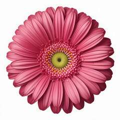 Pink Flower Isolated on Transparent Background &ndash; Cutout Floral Elemen