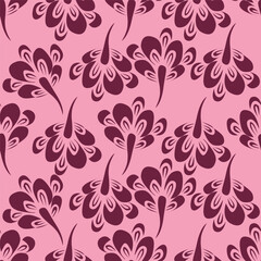 cute flower pattern image for fabric textile or wall decoration
