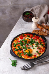 Shakshuka, traditional Jewish breakfast dish
