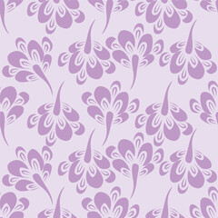 seamless pattern with flowers