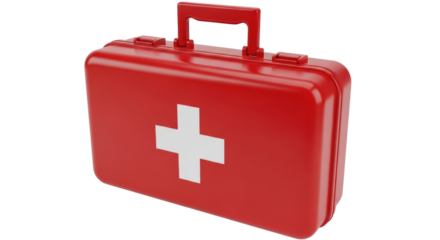 Isolated First Aid Kit