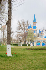very beautiful magic park in Tashkent