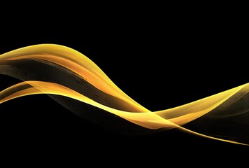Thin Overlapping Yellow Waves Design
