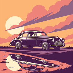 car on the road
