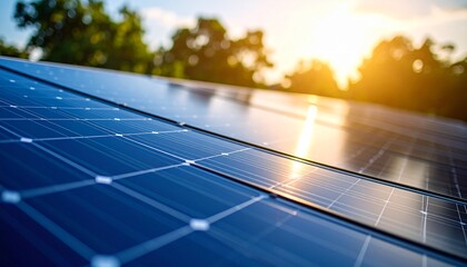 Solar Panel Farm &ndash; Wide View