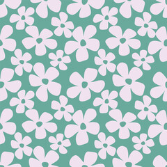cute flower pattern image for fabric textile or wall decoration
