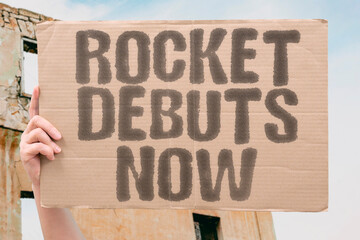 Rocket debuts now, captures private space launch innovation. ORBIT. LIFTOFF. THRUST. ASTRONAUTICS. PAYLOAD. STAGE. TRAJECTORY