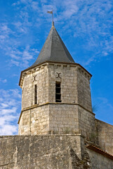Fototapeta premium Eglise d'Arces, 17, Charente Maritime, France